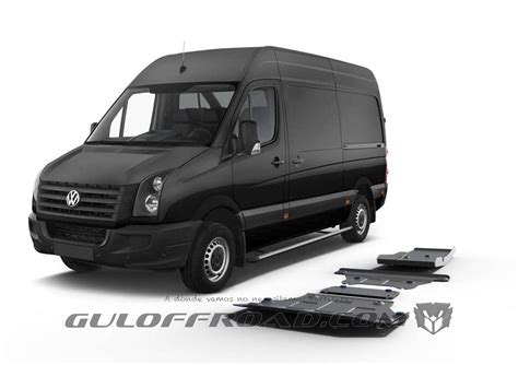 Full Kit Protection 3 Piezas Aluminio 4mm Para Mercedes Benz Sprinter