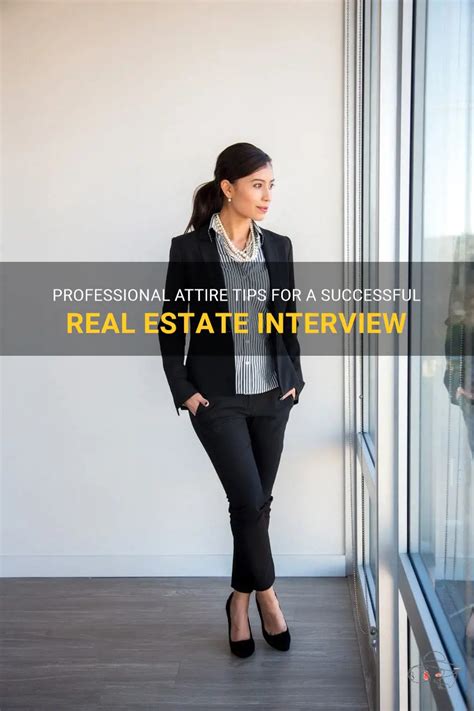 Professional Attire Tips For A Successful Real Estate Interview ShunVogue