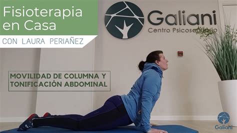 FISIOTERAPIA EN CASA 12 Movilidad de Columna y Tonificación Abdominal