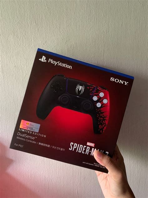 PS5 Spider-Man Controller, Video Gaming, Gaming Accessories ...