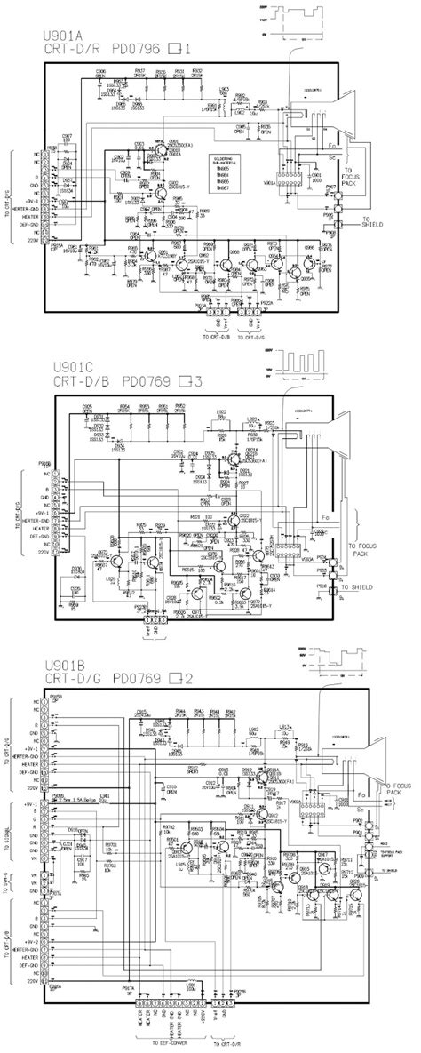 Toshiba Tv Crt Schematic Diagram