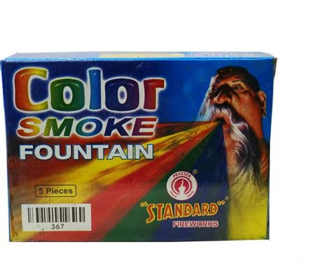 Multicolor Art Box Holi Color Smoke Fountain Packaging Type Pack At