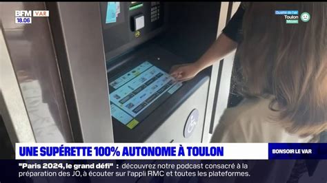 Une supérette 100 autonome à Toulon