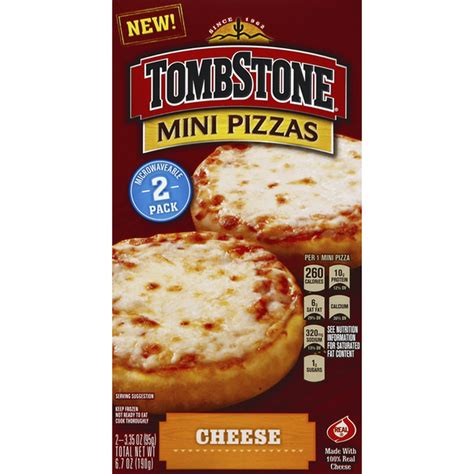 Tombstone Mini Pizzas Cheese 2 Each Delivery Or Pickup Near Me