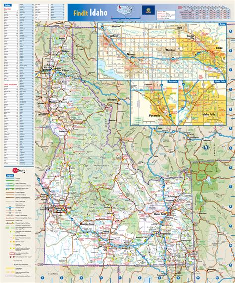 Printable Idaho Road Map – Printable Map of The United States