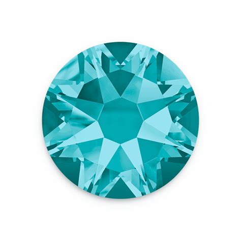 Swarovski Crystals 2088 4mm Ss16 Blue Zircon Flat Back Swarovski