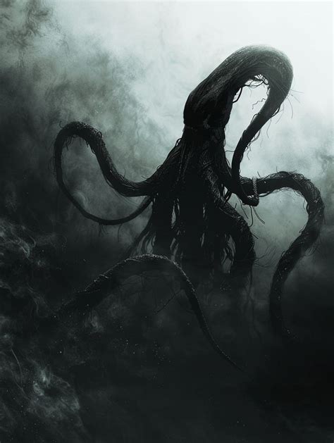 Nyarlathotep Illustration Lovecraftian Horror Dark