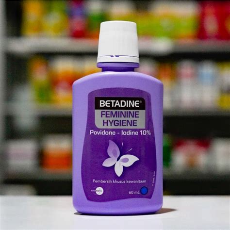 Jual Betadine Feminine Hygiene 60 Ml Shopee Indonesia