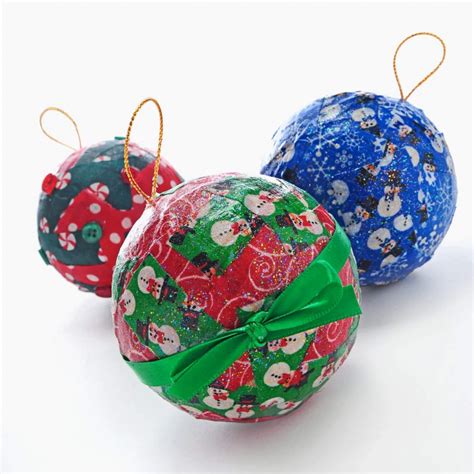 Styrofoam Balls Crafts And Ornaments For Christmas Kids Art And Craft