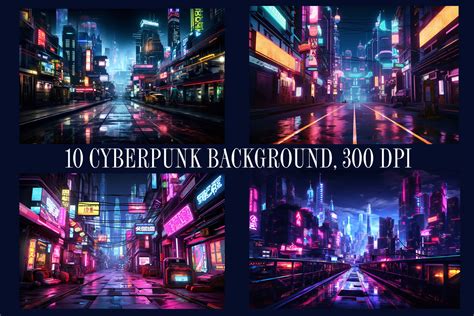 Cyberpunk City Background Graphic by Best Art Bytes · Creative Fabrica