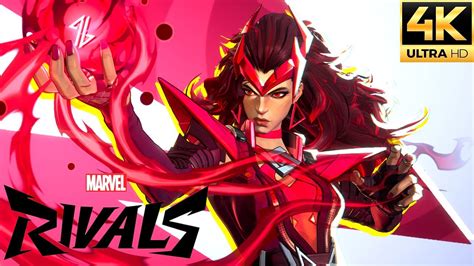 Marvel Rivals Alpha Scarlet Witch Full Game Gameplay K Fps Youtube