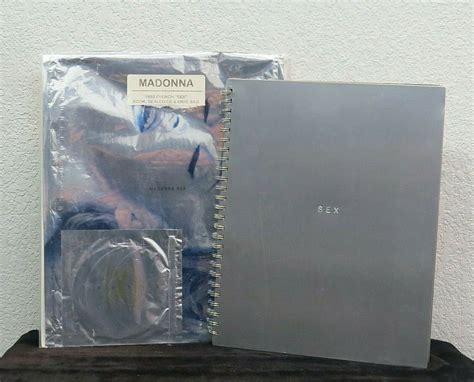 Madonna Sex Book Metal Cover W CD 1992 French Ed Vintage K 15183718