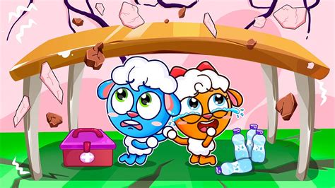 survive  earthquake safety cartoon funny cartoon