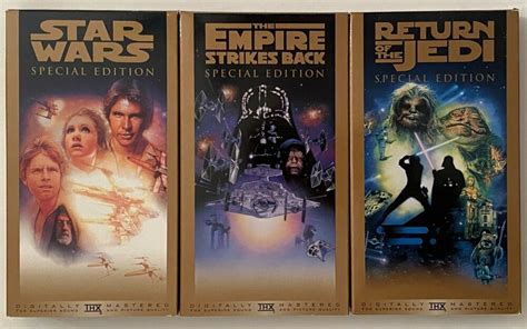 Star Wars Trilogy VHS 1997 Special Edition For Sale Online EBay