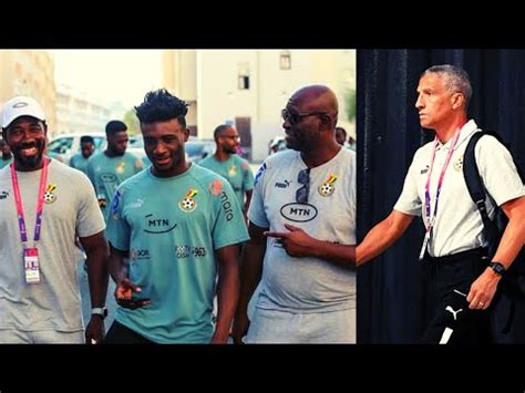 Ghana Vs Angola Black Stars Players Start Arriving Ahead Of Ghanas