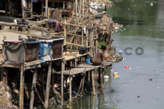 Permukiman Kumuh Di Bantaran Ciliwung Datatempo