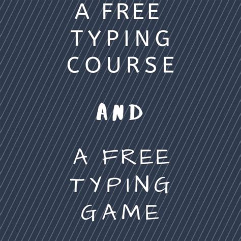 Two Free Typing Programs Free Typing Online Education Online Student