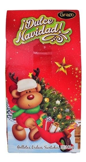 GALLETA DULCE NAVIDAD BOLSA X 140 g Elías Acosta y Cía