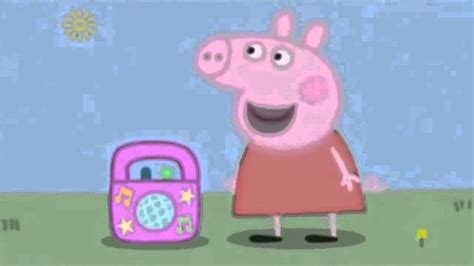 Peppa Pig Listens To Grown Up Music Youtube