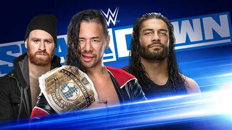 Roman Reigns Vs Shinsuke Nakamura Announced For Wwe Smackdown