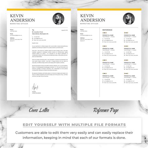 Kevin Anderson Resume Cv 201168 Templatemonster