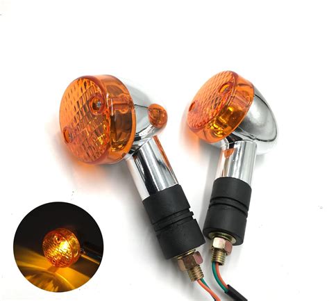 Amazon SPNUVR 2Pcs Motorcycle Bullet Turn Signals Lights For Honda