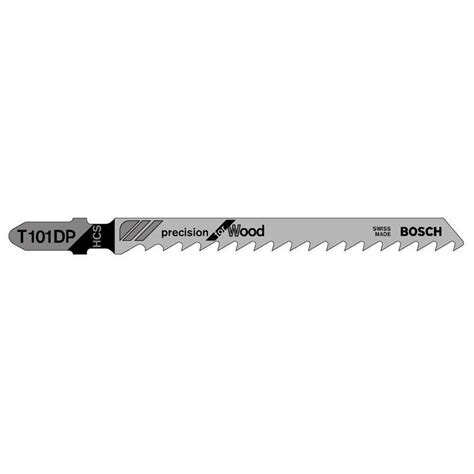 Bosch 4 In 6 Teeth Per Inch High Carbon Steel T Shank Jig Saw Blade