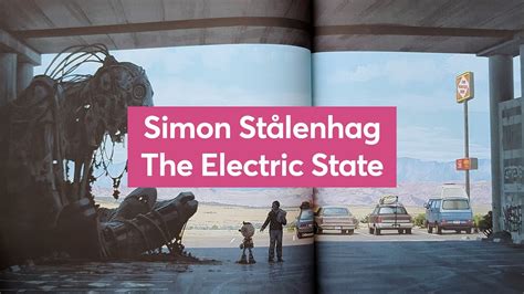 Simon Stålenhag The Electric State Asmr Book Flip Through Youtube