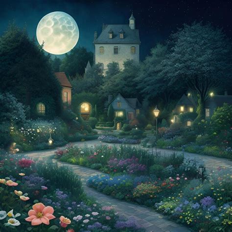 Premium AI Image | Whimsical Garden image