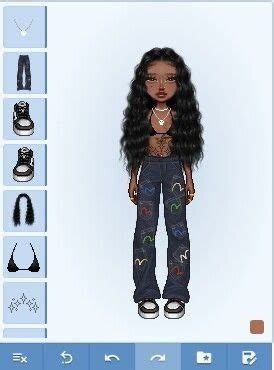 Everskies In Aesthetic Grunge Outfit Black Girl Y K Virtual