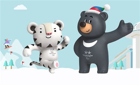 Pyeongchang Olympics & Paralympics Mascots | Winter Olympics 2018 ...