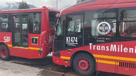 VIDEO 6 Heridos Deja Accidente Entre Dos Buses Articulados De