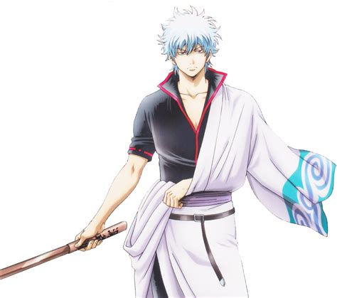 Sakata Gintoki Render By Yusunnie On Deviantart