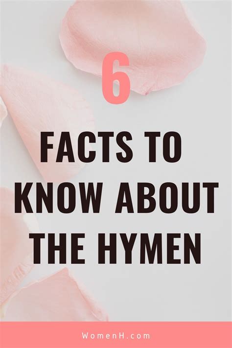 6 Interesting Facts About The Hymen Artofit