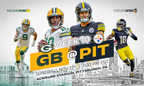 Live Score Updates And Highlights From Packers Vs Steelers In Week 10