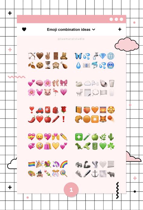 [2024 update!] Cute aesthetic emoji combinations to copy and paste: The ...