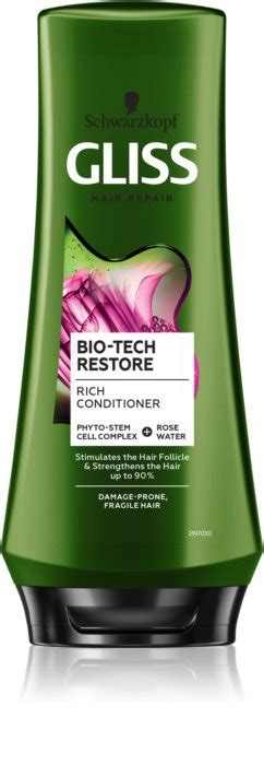 Schwarzkopf Gliss Bio Tech Restore intenzívny kondicionér pre poškodené