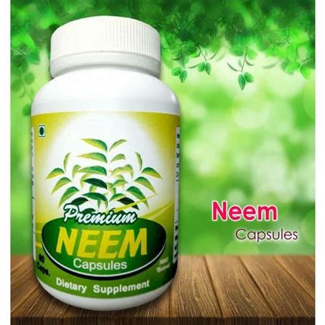 Neem Capsule Neem Leaf Capsule Latest Price Manufacturers And Suppliers