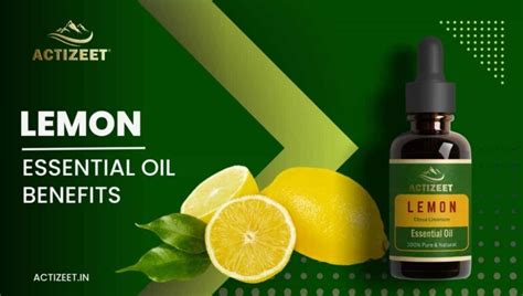 The Power Of Lemon Essential Oil A Comprehensive Guide To Wellness