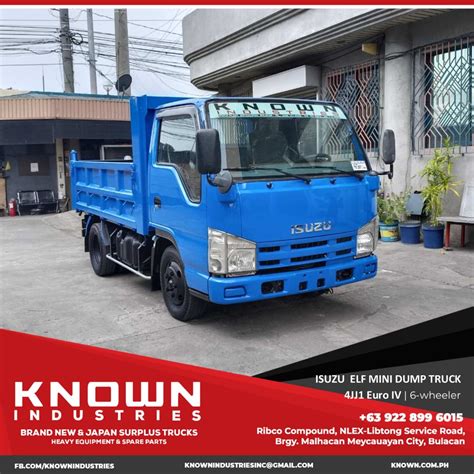 ISUZU ELF MINI DUMP TRUCK, Special Vehicles, Heavy Vehicles on Carousell