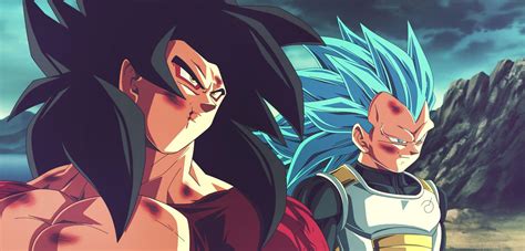 Goku And Vegeta Ssj4 Wallpapers Wallpaper Cave