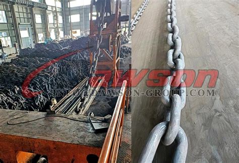 R3 Grade Stud Studless Offshore Mooring Chain For Offshore Oil