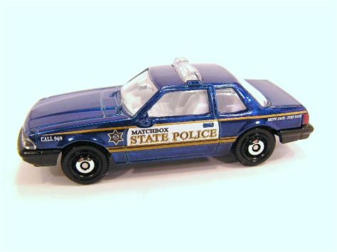 Matchbox Mb95 B Ford Mustang Lx Ssp Police