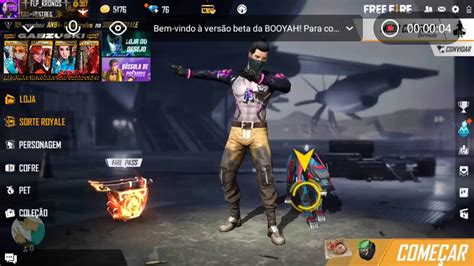 Junte se à minha live de Free Fire na BOOYAH RUMO AO DESAFIANTE NA