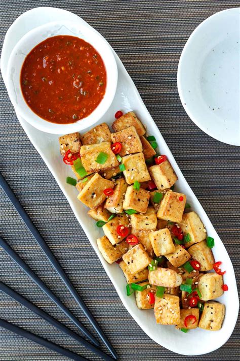 Crispy Pan-fried Tofu (Vegan, Gluten-free, & Meal Prep) - That Spicy Chick