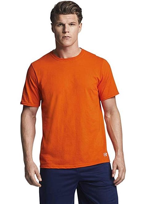 Russell Athletic Men S Dri Power Cotton Blend Short Sleeve T Shirts