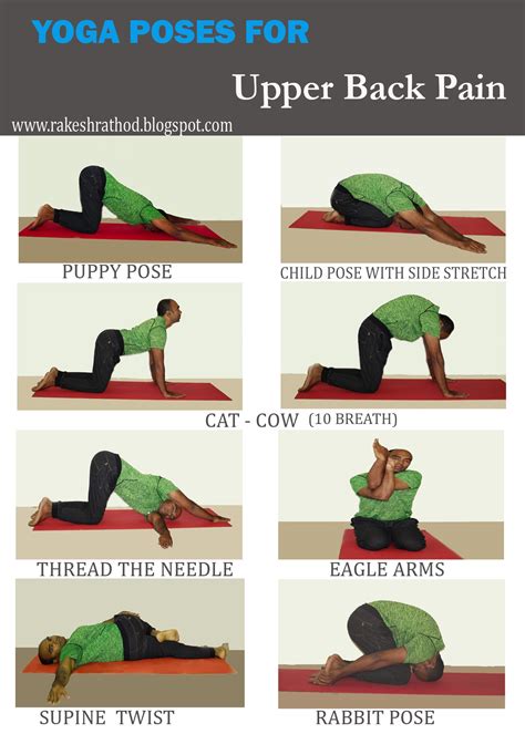 Melt Away Upper Back Tension with Upper Back Stretches Yoga