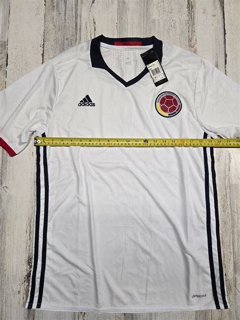 Adidas Colombia Home Jersey Copa America Size L Ebay