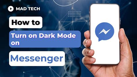 How To Turn On Dark Mode On Messenger App Enable Facebook Messenger S