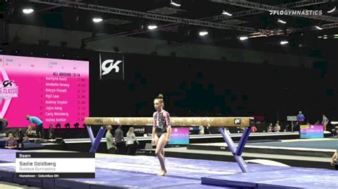 Sadie Goldberg Beam Buckeye Gymnastics 2021 Gk Us Classic And Hopes